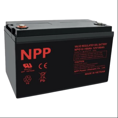 Гелевий свинцево-кислотний акумулятор NPP 12V 100Ah для резервного живлення Гелевий свинцево-кислотний акумулятор NPP 12V 100Ah для резервного живлення