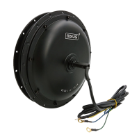 Мотор-колесо для велосипеда 800W MXUS XF40 заднє